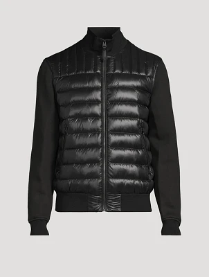 COLLIN-R Nano Down Bomber Jacket