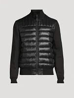COLLIN-R Nano Down Bomber Jacket