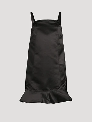 Duchesse Satin Mini Dress