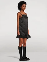 Duchesse Satin Mini Dress