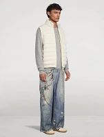 Alan Wool And Cashmere Down Vest