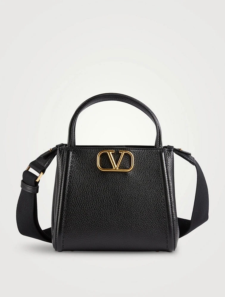 Small Alltime Leather Top Handle Bag