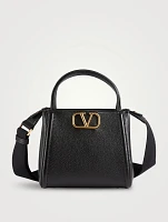 Small Alltime Leather Top Handle Bag