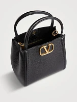 Small Alltime Leather Top Handle Bag