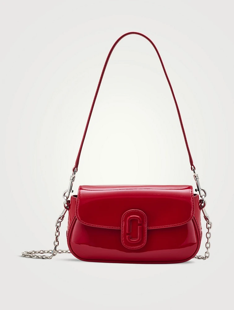 The Clover Patent Leather Shoulder Bag