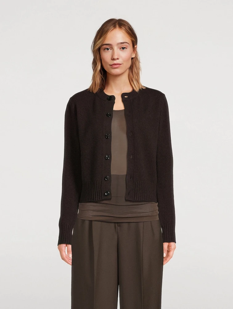 Ami de Cœur Cashmere Wool Cardigan