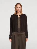 Ami de Cœur Cashmere Wool Cardigan