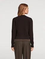 Ami de Cœur Cashmere Wool Cardigan