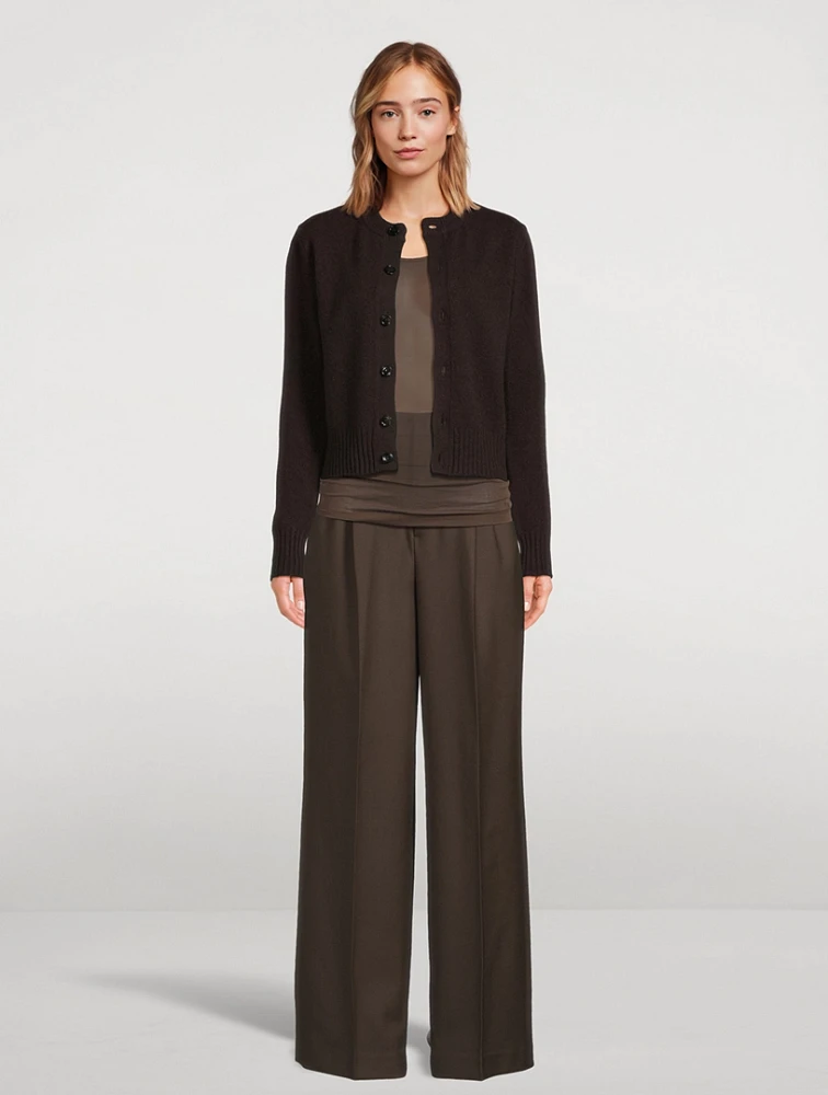 Ami de Cœur Cashmere Wool Cardigan