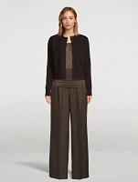 Ami de Cœur Cashmere Wool Cardigan