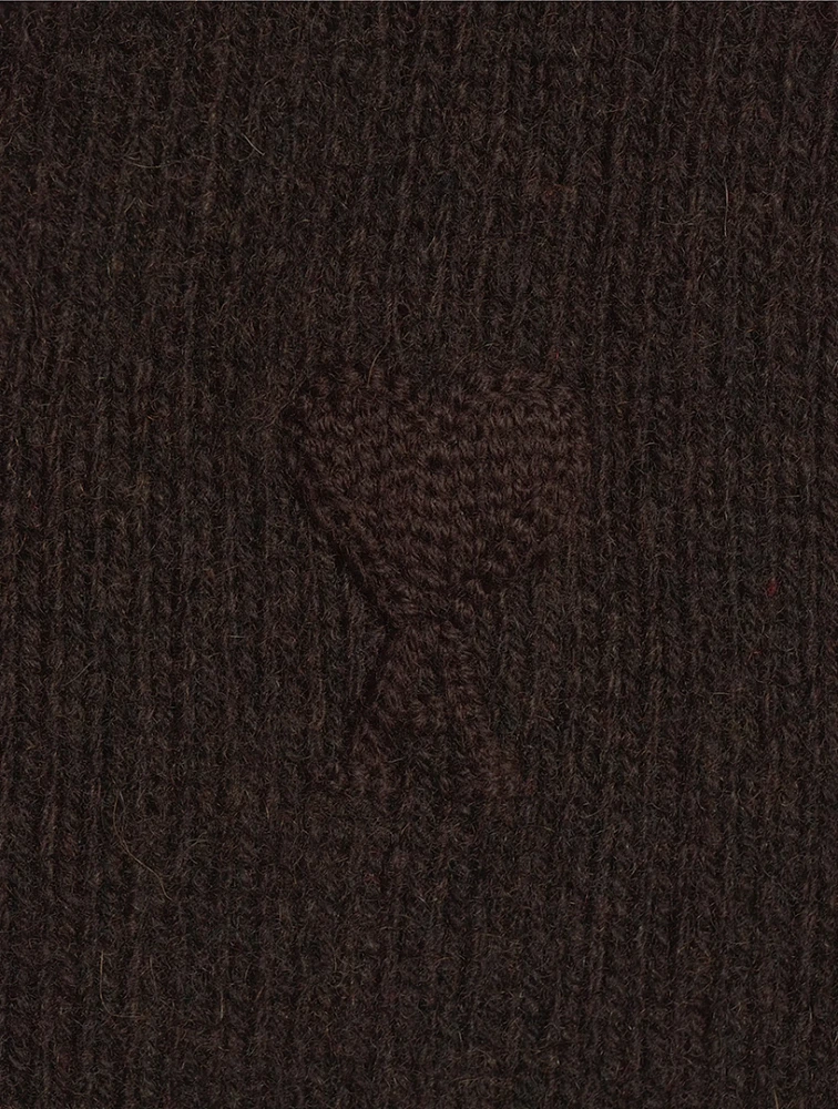 Ami de Cœur Cashmere Wool Cardigan