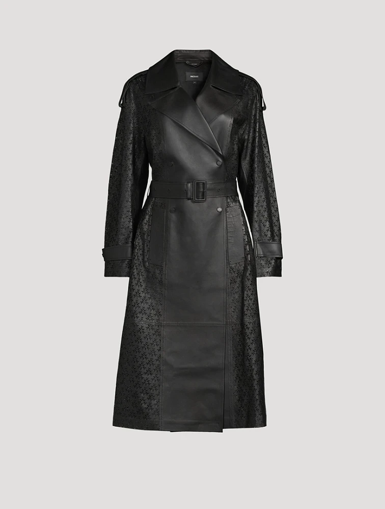 Lorelei Leather Trench Coat