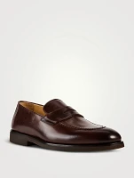 Leather Penny Loafers
