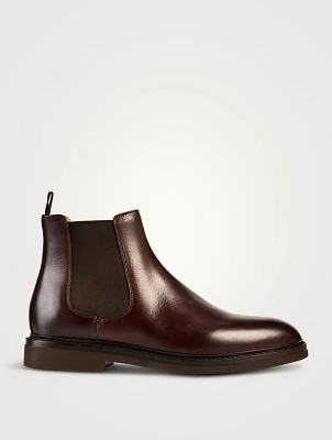 Leather Chelsea Ankle Boots