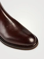 Leather Chelsea Ankle Boots