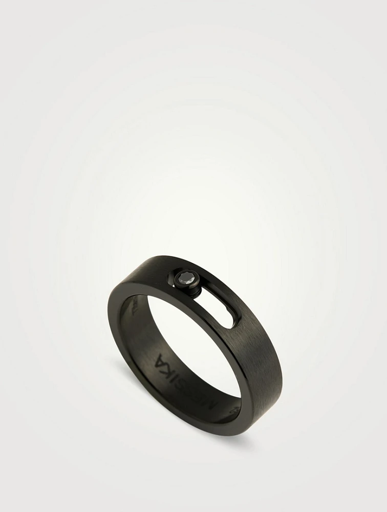 Move Titanium Diamond Ring