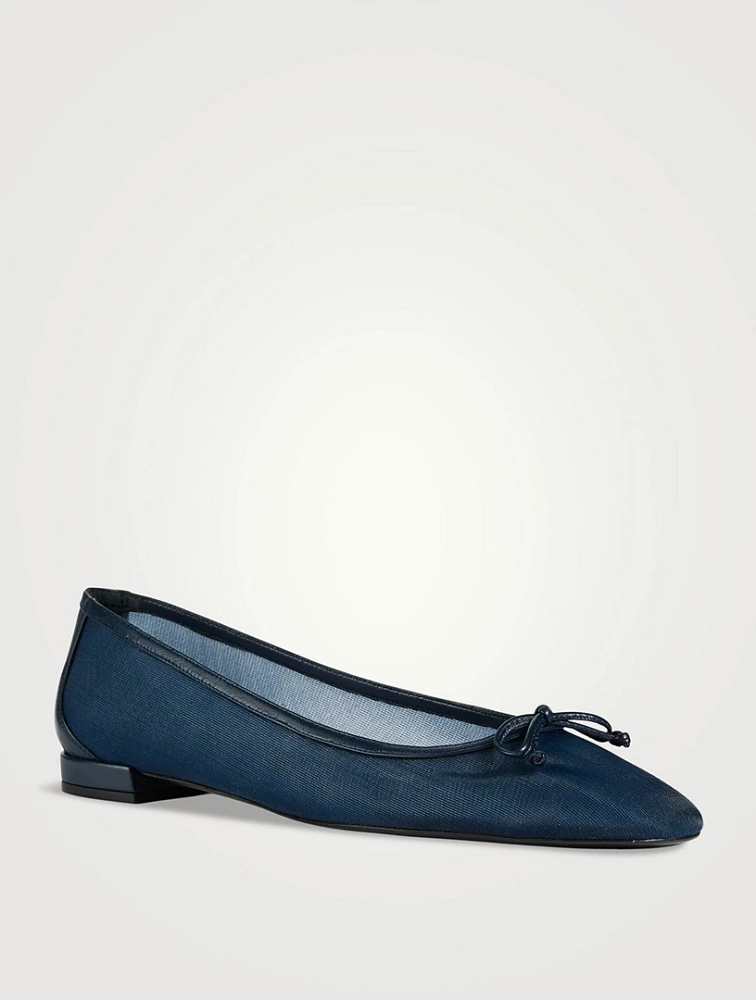 Arabella Mesh Ballet Flats