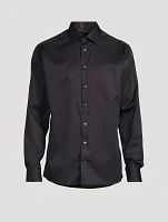 Slim-Fit Elevated Twill Shirt