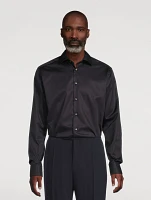 Slim-Fit Elevated Twill Shirt