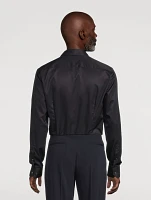 Slim-Fit Elevated Twill Shirt