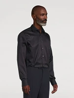 Slim-Fit Elevated Twill Shirt