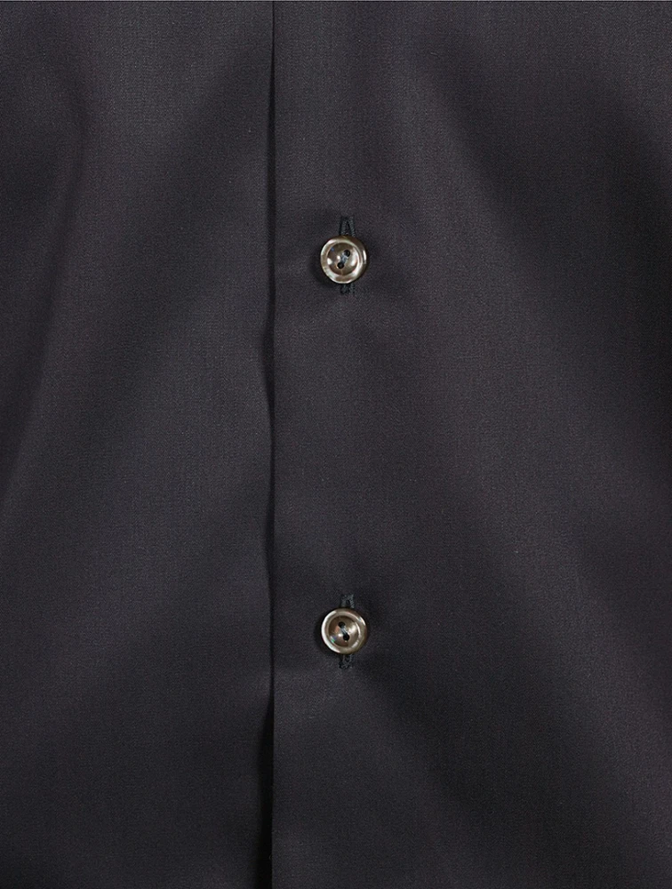 Slim-Fit Elevated Twill Shirt