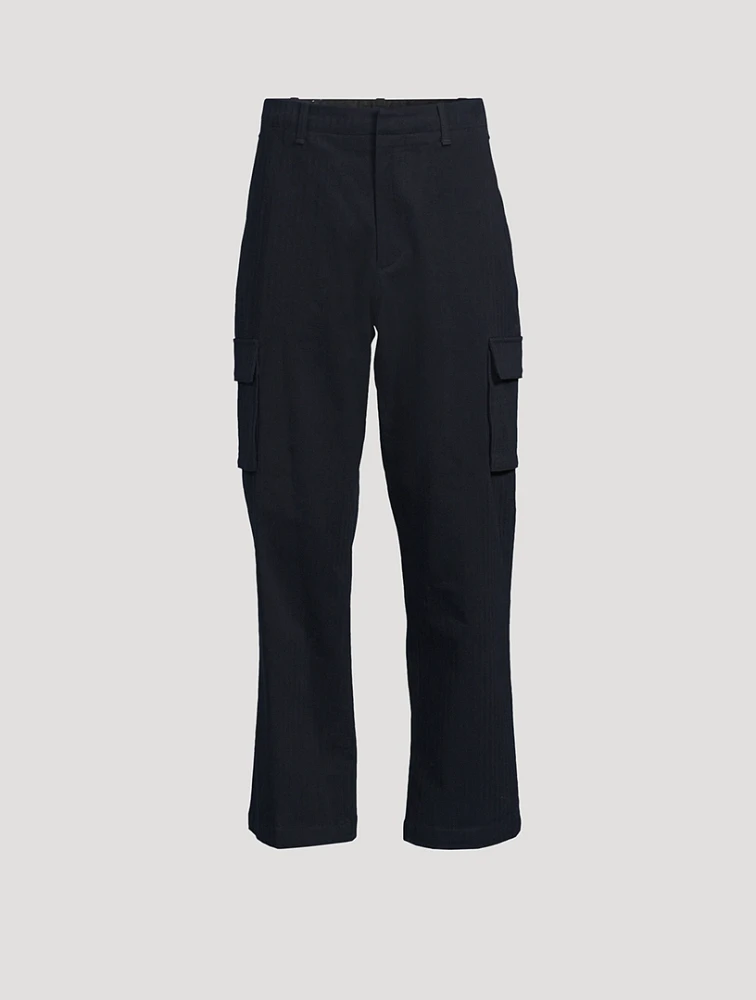 Herringbone Cargo Pants
