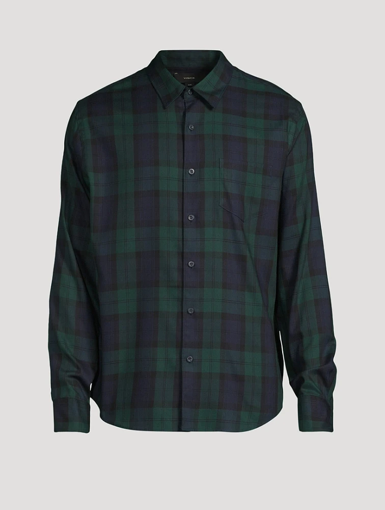 Castaic Plaid Long-Sleeve Shirt