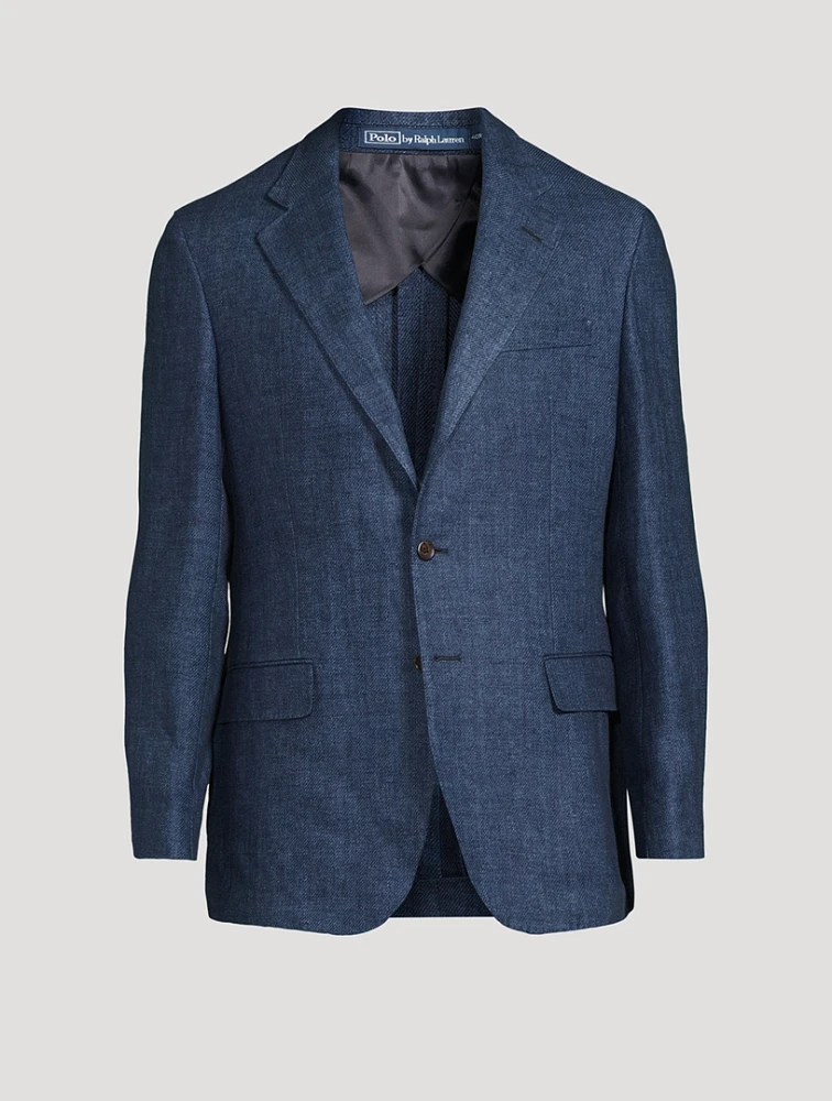 Soft Tailored Linen Sport Coat