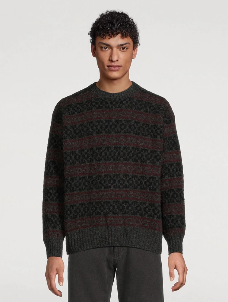 Jonas Scottish Lambswool Fair Isle Sweater