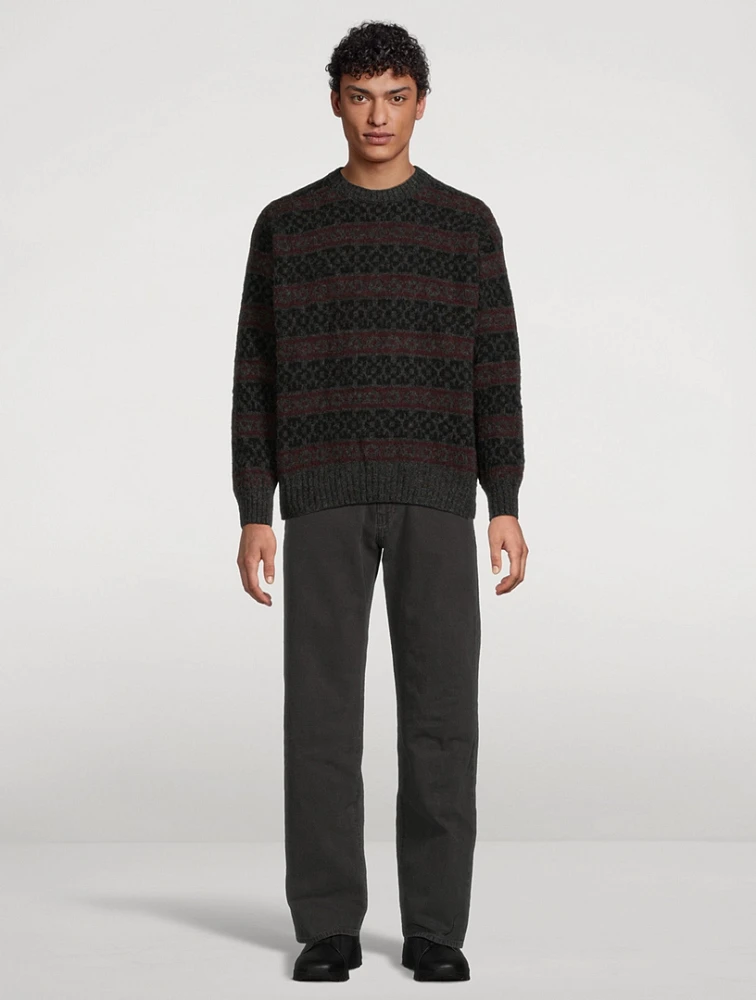 Jonas Scottish Lambswool Fair Isle Sweater