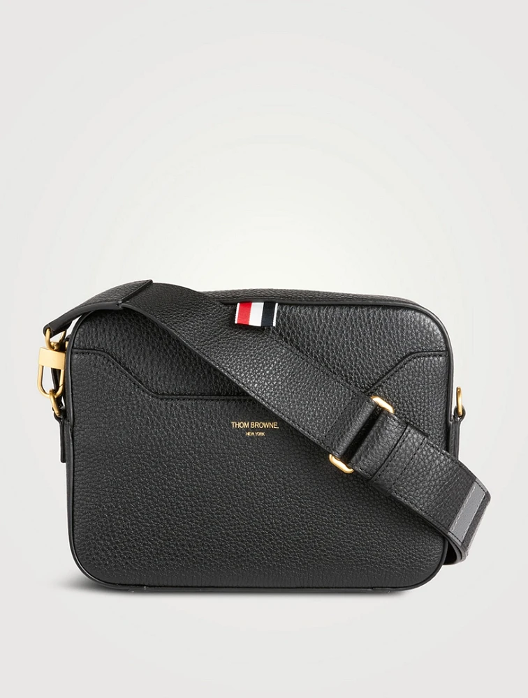 Pebble Grain Leather 4-Bar Camera Bag