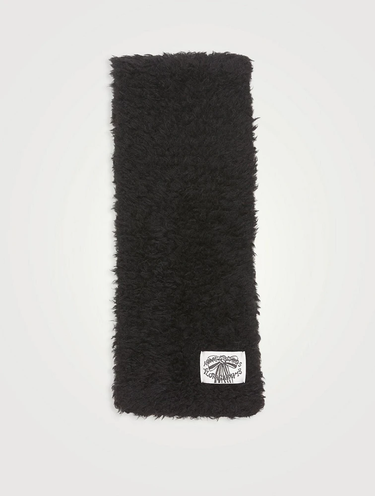 Narrow Fluffy Scarf