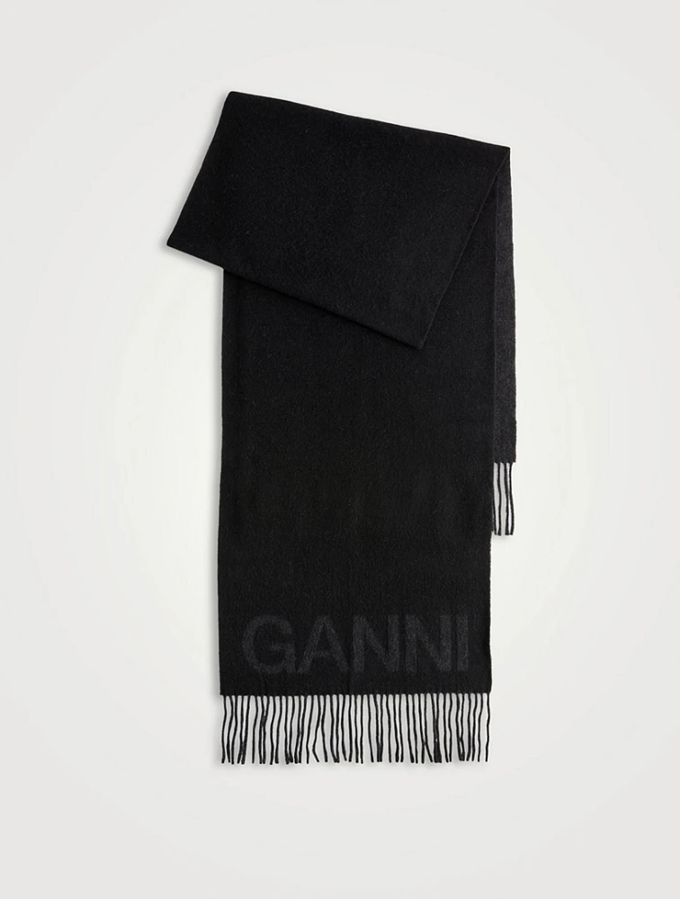 Fringed Wool Scarf