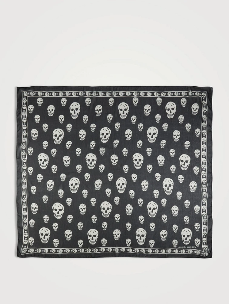 Silk Skull Scarf