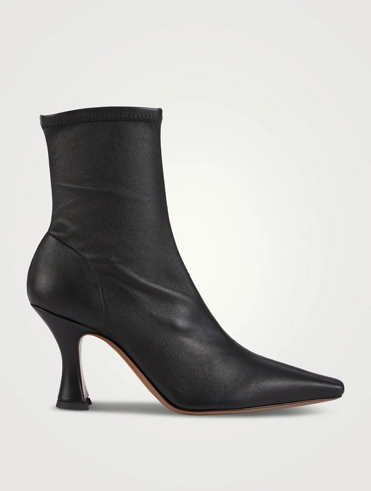 Ran Leather Sock Boots