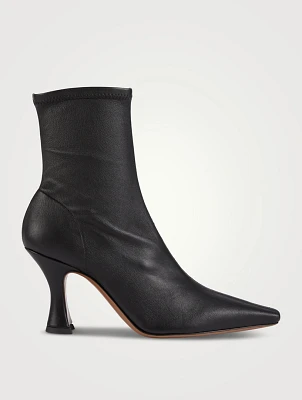 Ran Leather Sock Boots