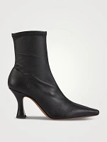 Ran Leather Sock Boots