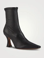 Ran Leather Sock Boots