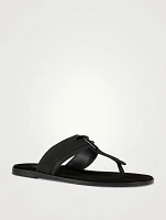 Brighton Suede Thong Sandals
