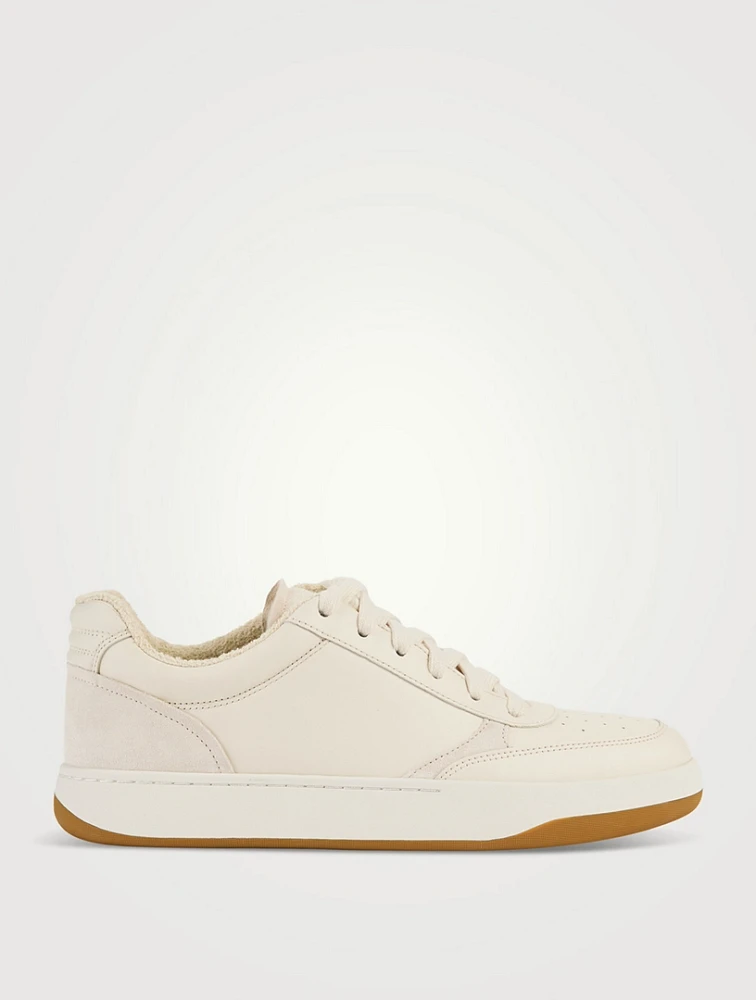 Fresco Leather Court Sneakers
