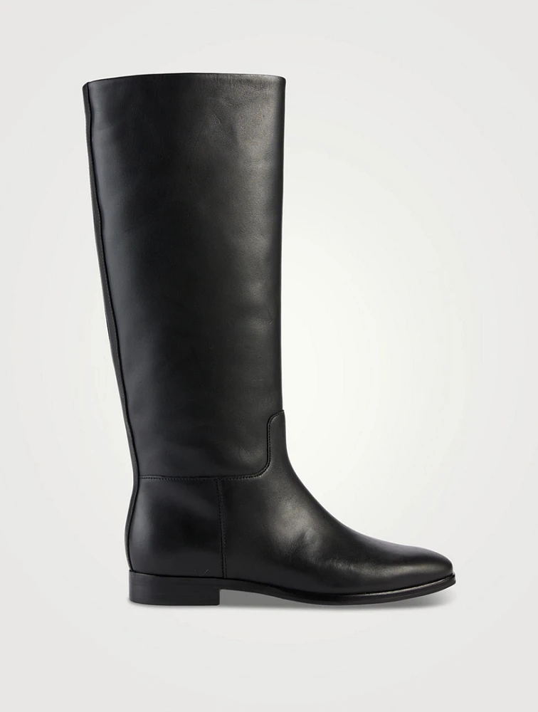 Margaret Leather Riding Boots
