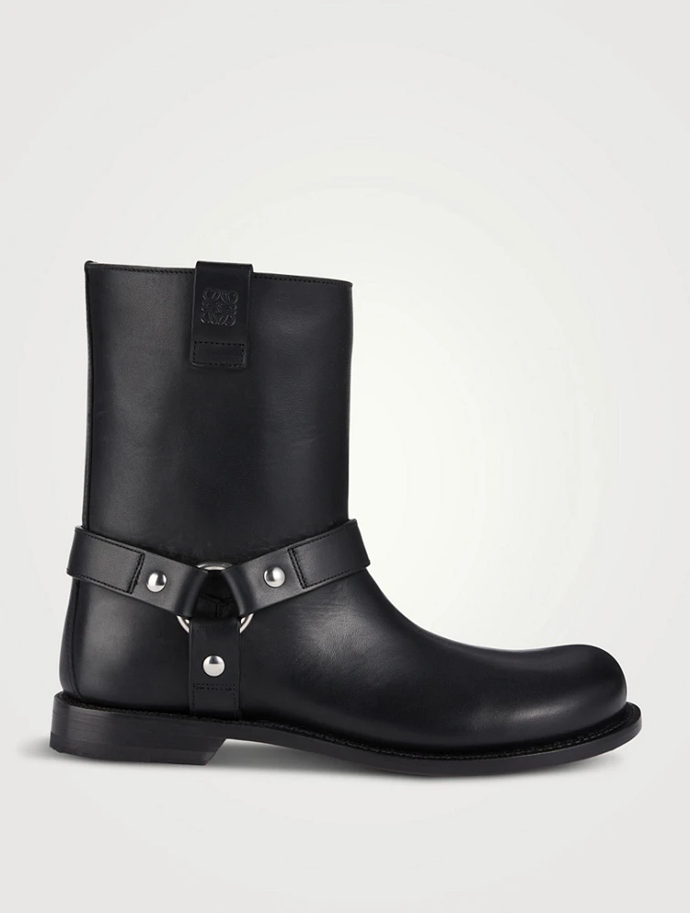 Campo Leather Biker Boots