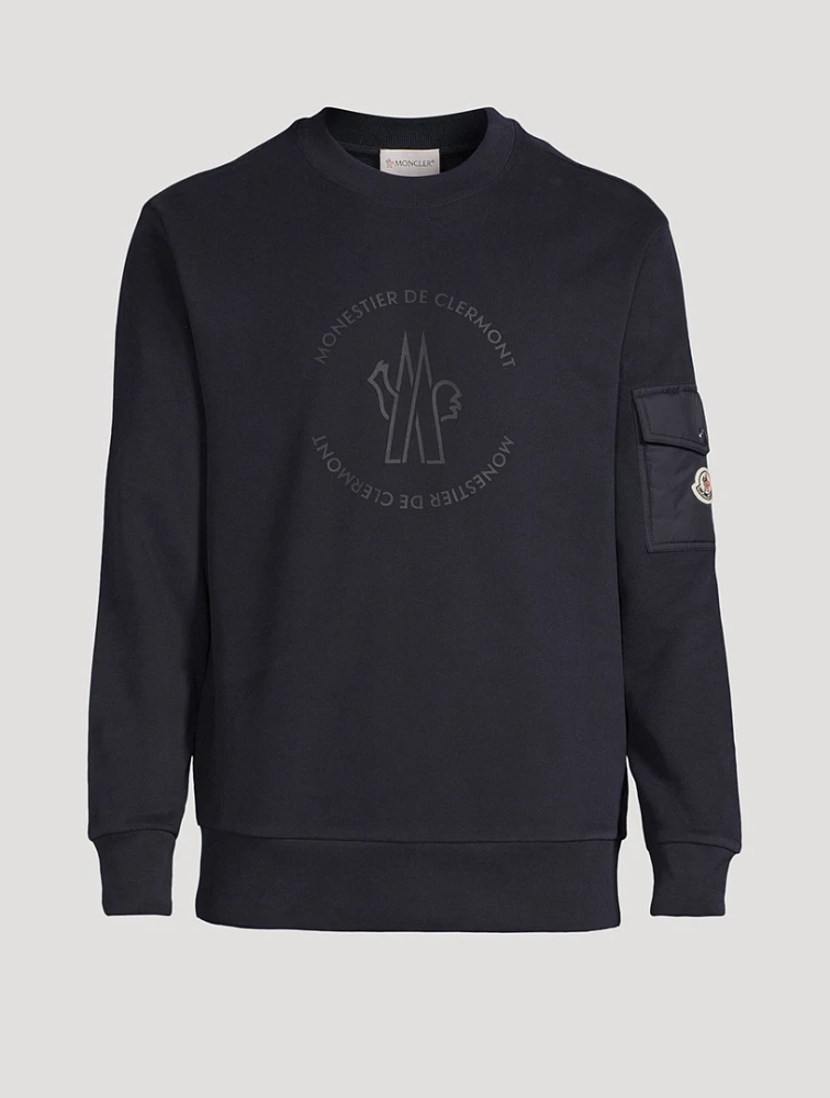 Cotton Fleece Logo Sweatshirt