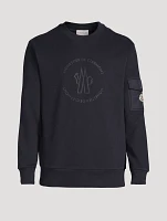 Cotton Fleece Logo Sweatshirt