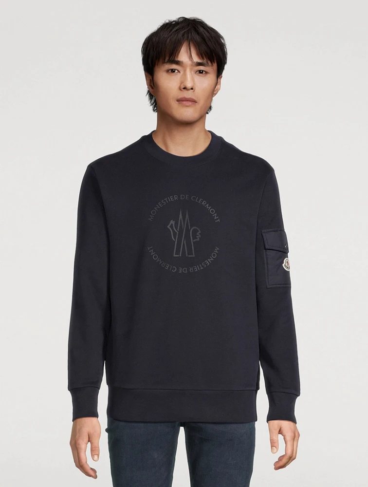 Cotton Fleece Logo Sweatshirt