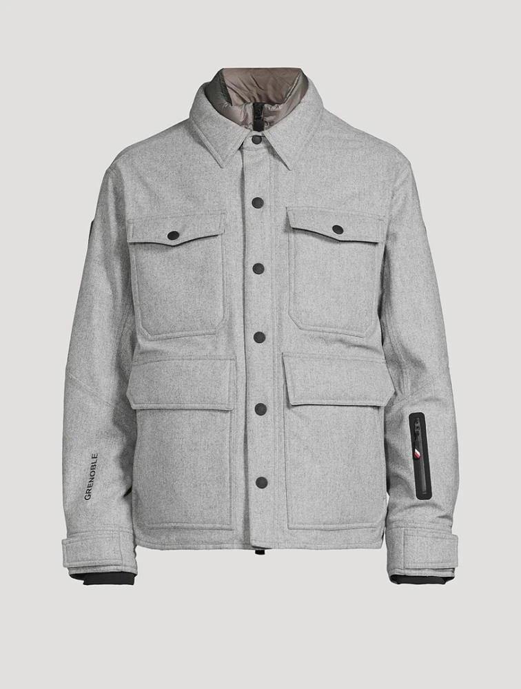 Antuco Wool Down Shirt Jacket
