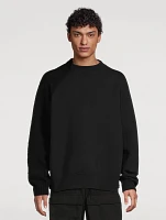 Panelled Knit Sweater