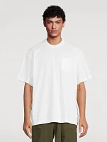 T-Shirt With Zip Detail