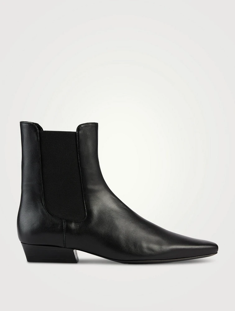 Wally Leather Chelsea Boots